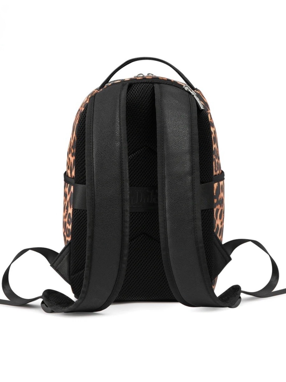 Von Dutch LARGE Leopard-Print Backpack with Bold Red Logo NWT - Picture 3 of 7